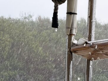 雨侮るなかれ